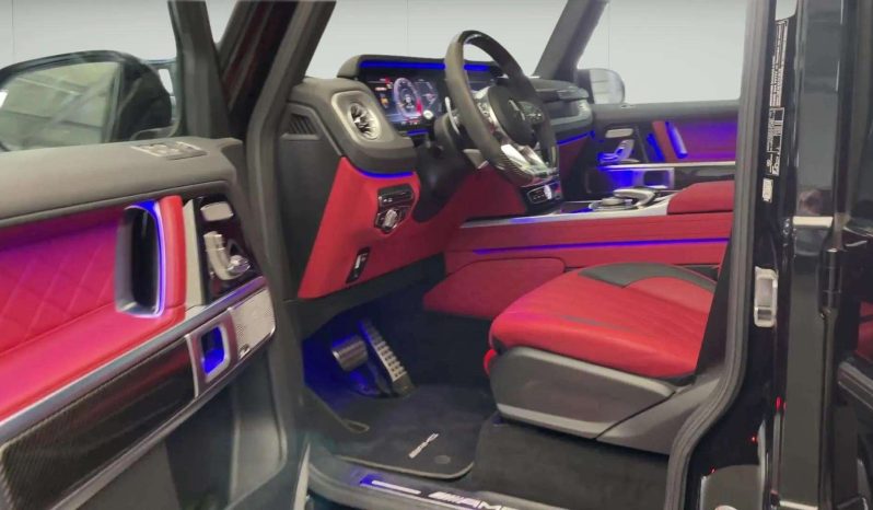 2022 Mercedes-Benz G63 AMG Red SR2 Leather Carbon full