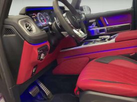 2022 Mercedes-Benz G63 AMG Red SR2 Leather Carbon