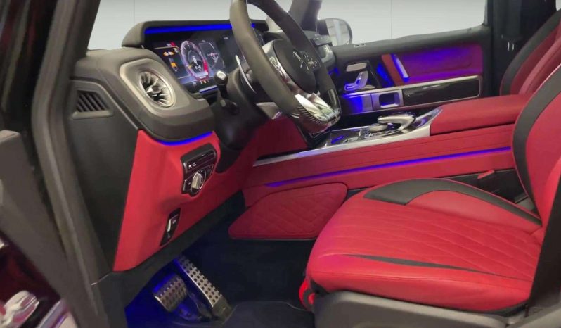 2022 Mercedes-Benz G63 AMG Red SR2 Leather Carbon full