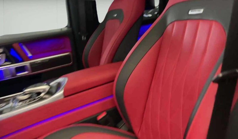 2022 Mercedes-Benz G63 AMG Red SR2 Leather Carbon full